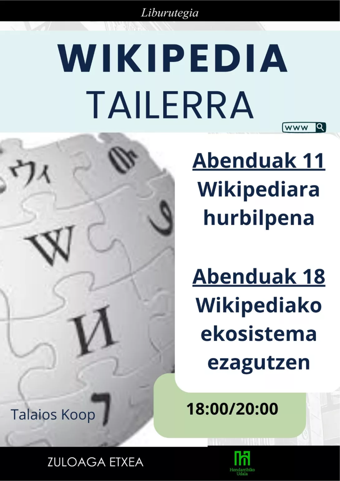 hondarribiteka tailerrak wikipedia